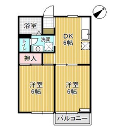 ヴィラ フルールの物件間取画像